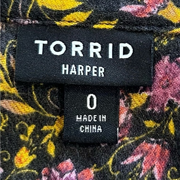 Harper Brushed Rayon Pullover 3/4 Sleeve Tunic Blouse/ size 0 - Picture 13 of 16